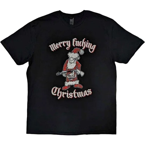 Motörhead Košulja Merry Effing Christmas Unisex Black M