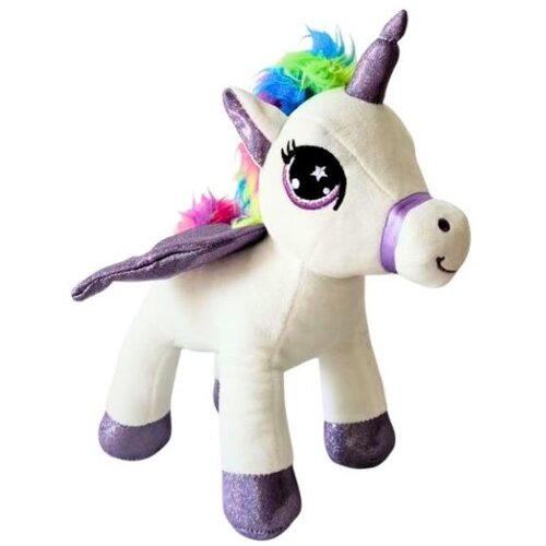  Plisani unicorn 27cm beli 218af019-b ( 11/60008-1 ) Cene