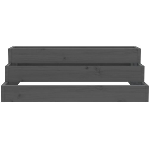  Sadilica siva 80x80x27 cm od masivne borovine Slike