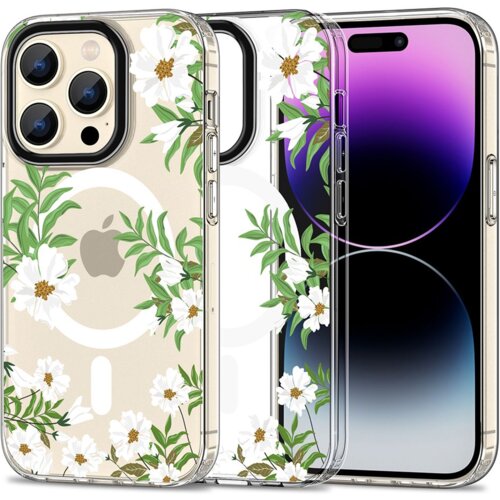 TECH-PROTECT OVITEK MAGMOOD MAGSAFE ZA IPHONE 15 PRO MAX SPRING DAISY, (21973380) Cene