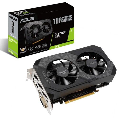Asus Tuf geforce gtx 1650 oc 4gb gddr6 (90yv0gx2-m0na00) v2 gaming grafična kartica Slike