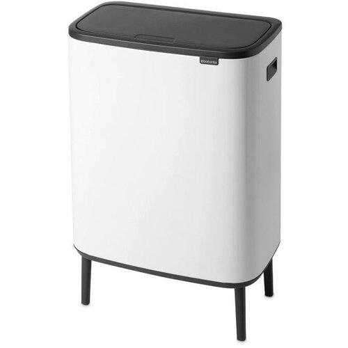 Brabantia Bo Touch Bin Hi 2 x 30 L - White Slike