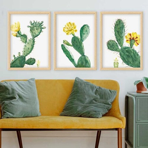 Wallity Uramljena slika 3NTC_12348777_5575, 55x75 cm, 3 dela Slike