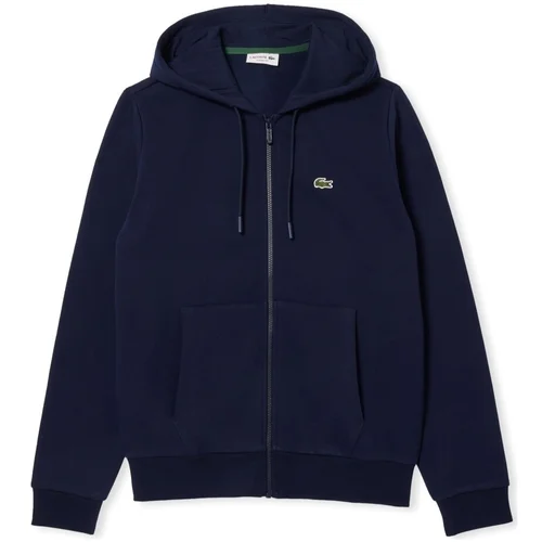 Lacoste Plašči Hooded Jacket SH9626 - Blue Marine Modra