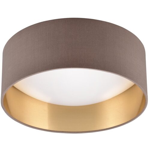 Tri O svetlo rjava led stropna svetilka ø 30 cm locarno – Cene