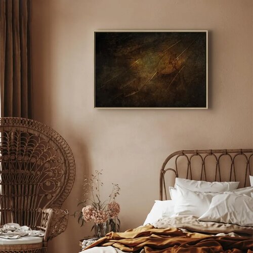  Slika - Icarus Wings (1 Part) Wide 60x40 U prirodnom drvenom okviru Slike