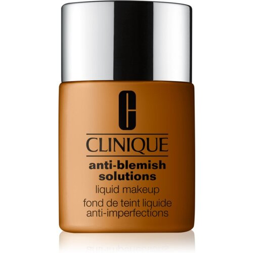 Clinique Anti-Blemish Solutions&amp;trade; Liquid Makeup prekrivni tekoči puder za mastno k aknam nagnjeno kožo z dolgotrajnim učinkom WN 112 Ginger 30 ml Slike