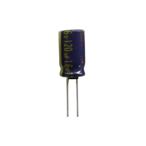 Panasonic Elektrolitski kondenzator, radijalno ožičen 5 mm 820 ÂµF 25 V 20 % (promjer x V) 10 mm x 20 mm EEUFR1E821B 1 kom