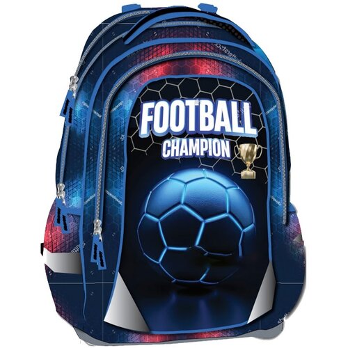 Octopus Anatomska &amp;Scaron;kolska Torba Oet2615 Football Champion 42x32x16,5cm plava Slike