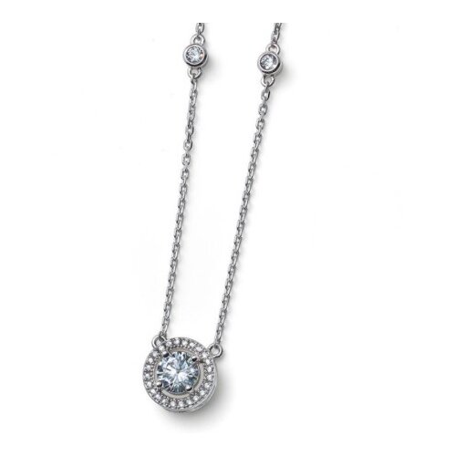 Oliver Weber sunshine 925ag zircon ženski lančić sa swarovski kristalima ( 61188r ) Slike