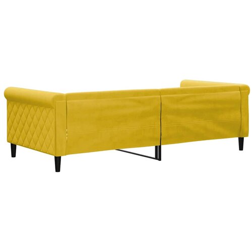  Dnevni krevet žuti 90 x 200 cm bar&amp;scaron;unasti Slike