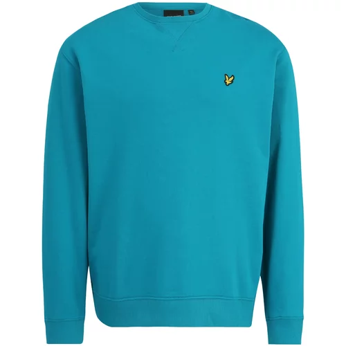 Lyle & Scott Big&Tall Sweater majica cijan plava / žuta / crna
