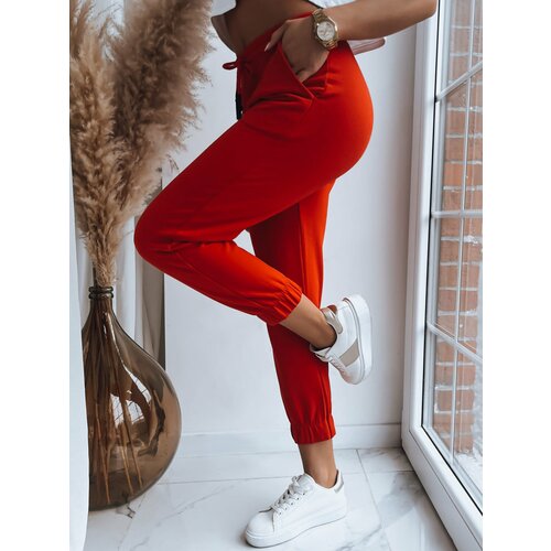 DStreet Women's sweatpants MADMAX orange Slike