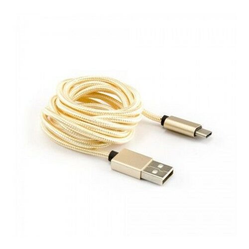 S Box Kabl USB A - Type C Fruity 1 5m Gold Cene