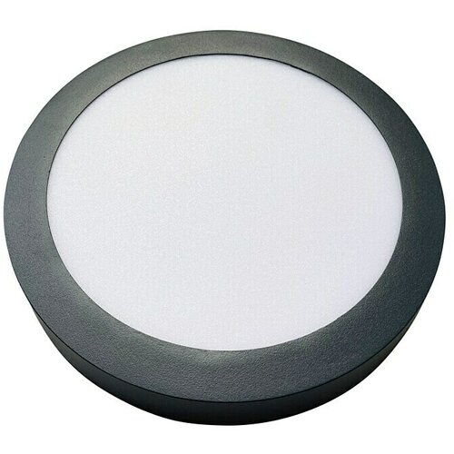 Ferotehna Nadgradni LED panel Slim (18 W, 1350 lm, 4000 K, Ø22,5 cm, antracit) Cene