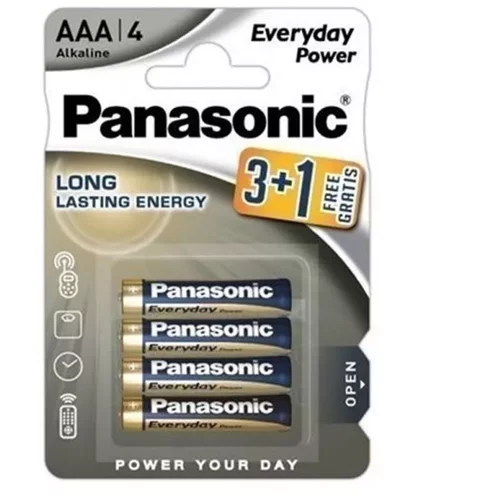 Panasonic baterije LR03EPS/4BP Alkaline Everyday Power