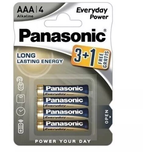 Panasonic LR03EPS/4BP - AAA 4kom Alkalne Everyday baterija Slike