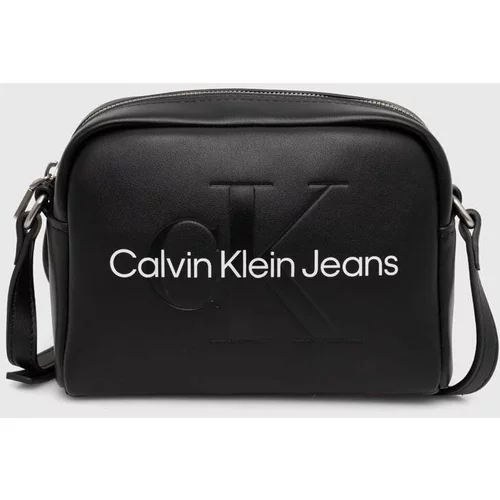 Calvin Klein Jeans Torbica črna barva, K60K612220