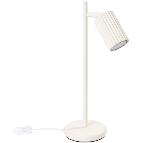 Nice Lamps Kremno bela namizna svetilka (višina 43 cm) Gleam – Cene