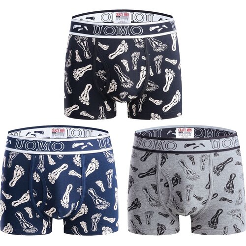 Uomo 3-PACK mo&scaron;ke boksarice Move Forward Cene