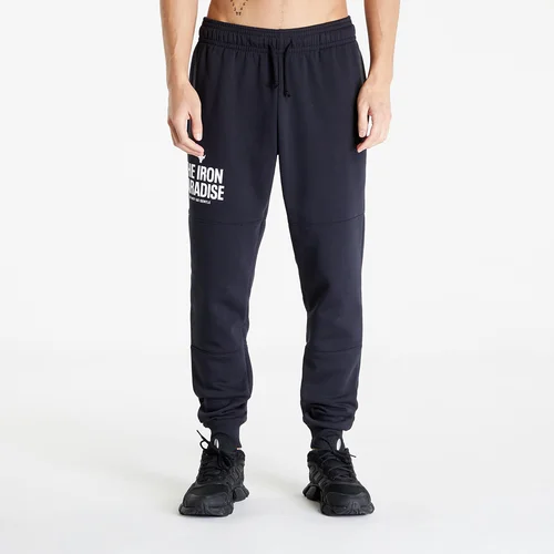 Under Armour UA Project Rock Rival Fleece Pants, Black/White - S, (20871467)