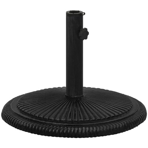 VidaXL Stalak za suncobran crni 45 x 45 x 30 cm od lijevanog željeza Slike