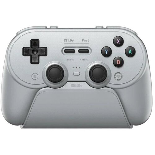 8BitDo Gamepad Pro 3 BT/2.4GHz Gray + Dock Slike