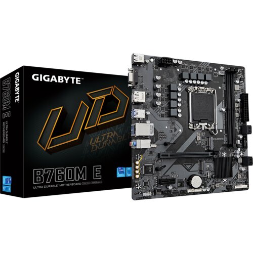 Gigabyte MB B760M ELGA1700; 2xDDR5; 2xM.2, 4xSATA 6xUSB; VGA, HDMI, DP; mATX Cijene