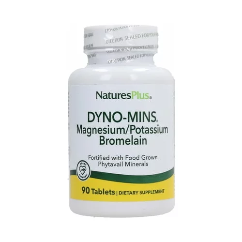 Nature's Plus dyno-Mins® - Magnezij, Potasij in Bromelain