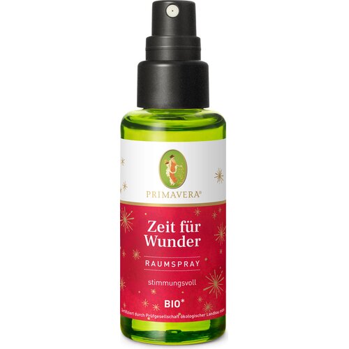PRIMAVERA Sprej za prostorije &amp;quot;Vrijeme je za čudo&amp;quot;, bio - 50 ml Slike