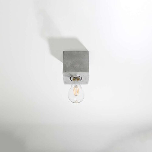  Sollux SL.0681 - Plafonsko svetlo ABEL 1xE27/60W/230V beton Slike