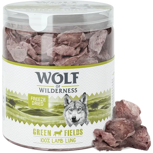 Wolf of Wilderness Ekonomično pakiranje: - RAW grickalice (liofilizirane) -Janjeća pluća (200 g)
