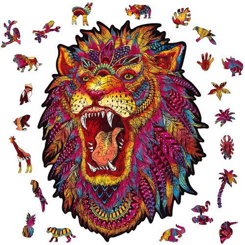  Drvene puzzle - Leon / L KP21847 Cene
