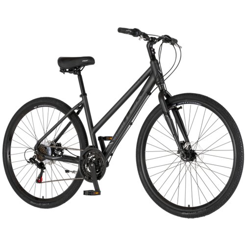 Visitor bicikl city ridge 28&amp;quot; alu 17&amp;quot; disk dupli 18 brzina 167-192cm (l/xl) sivi 1282121 Slike