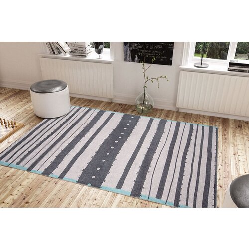 Conceptum Hypnose tepih Funk Chenille 173, 75x230cm, Crni Slike