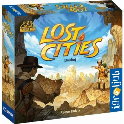 IGROLJUB Družabna igra Lost Cities – Dvoboj (Izgubljena mesta) (2020)