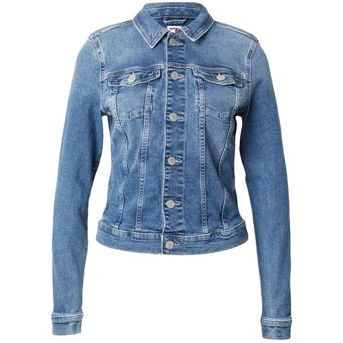 Tommy Jeans Prehodna jakna 'VIVIANNE' moder denim