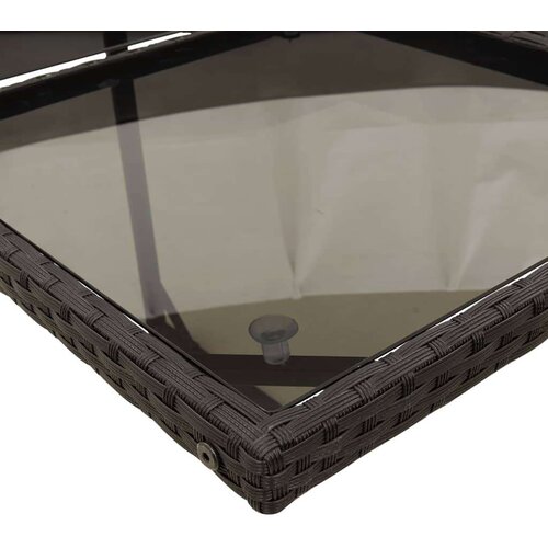 VidaXL 11-dijelni vrtni blagovaonski set s jastucima poliratan crni Slike