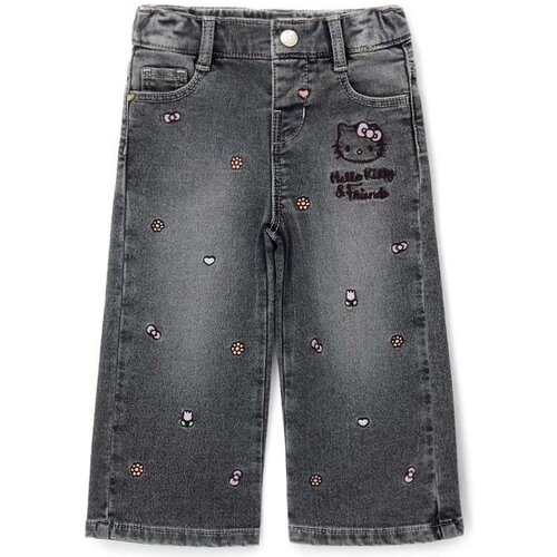 Original Marines hlače denim DH DFAV1551NF HELLO KITTY Ž siva 80 Slike