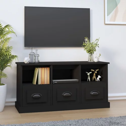 vidaXL TV ormarić crni 100x35x50 cm od konstruiranog drva