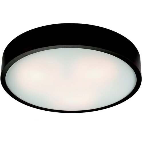LAMKUR Črna okrogla stropna svetilka Plafond, &amp;oslash; 47 cm Slike