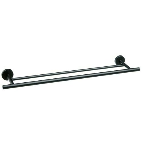 CAMARGUE Držalo za brisačo Camargue Paris Black (70 cm, dvojno, jeklo, črne barve) Cene