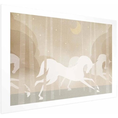  Plakat - Galloping Horses 60x40 Bez okvira s margom Cijene