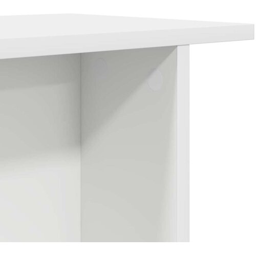  Stolić za kavu 2 pcs Bijela 40 x 30 x 49 cm Konstruirano drvo - Bijela 2 Slike