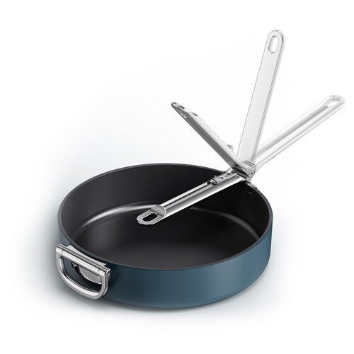 Joseph Joseph space-saving 28cm frying pan with foldable handle by (21739019) Cene