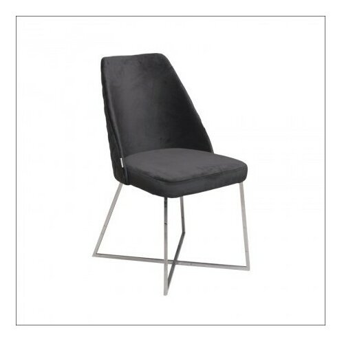  trpezarijska stolica vip crna/hrom noge 775-093 đ 775-093 Cene