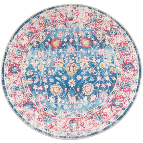 Maison Chic Preproga, Rug pralna večbarvna &Oslash; 120 cm protizdrsna, (22121676) Cene