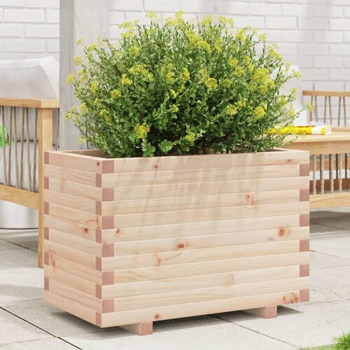  Vrtna sadilica 70x40x49,5 cm od masivne borovine Slike