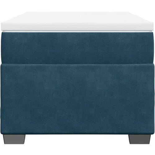 Box spring krevet s madracem tamnoplavi 100x200 cm bar&amp;scaron;unasti Slike