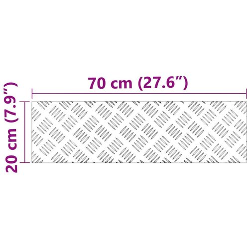  Aluminijske protuklizne ploče 2 kom 70x20 cm Slike